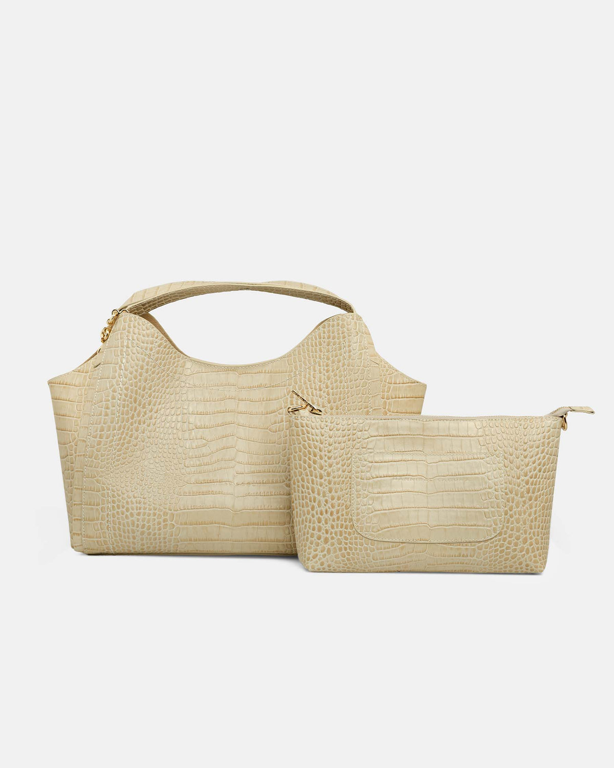 Bolso shopper 2 en 1 con bandolera