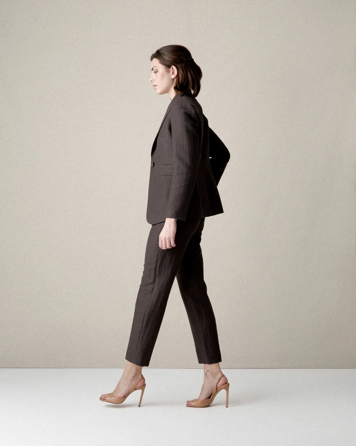 BLAZER SASTRE MARRÓN