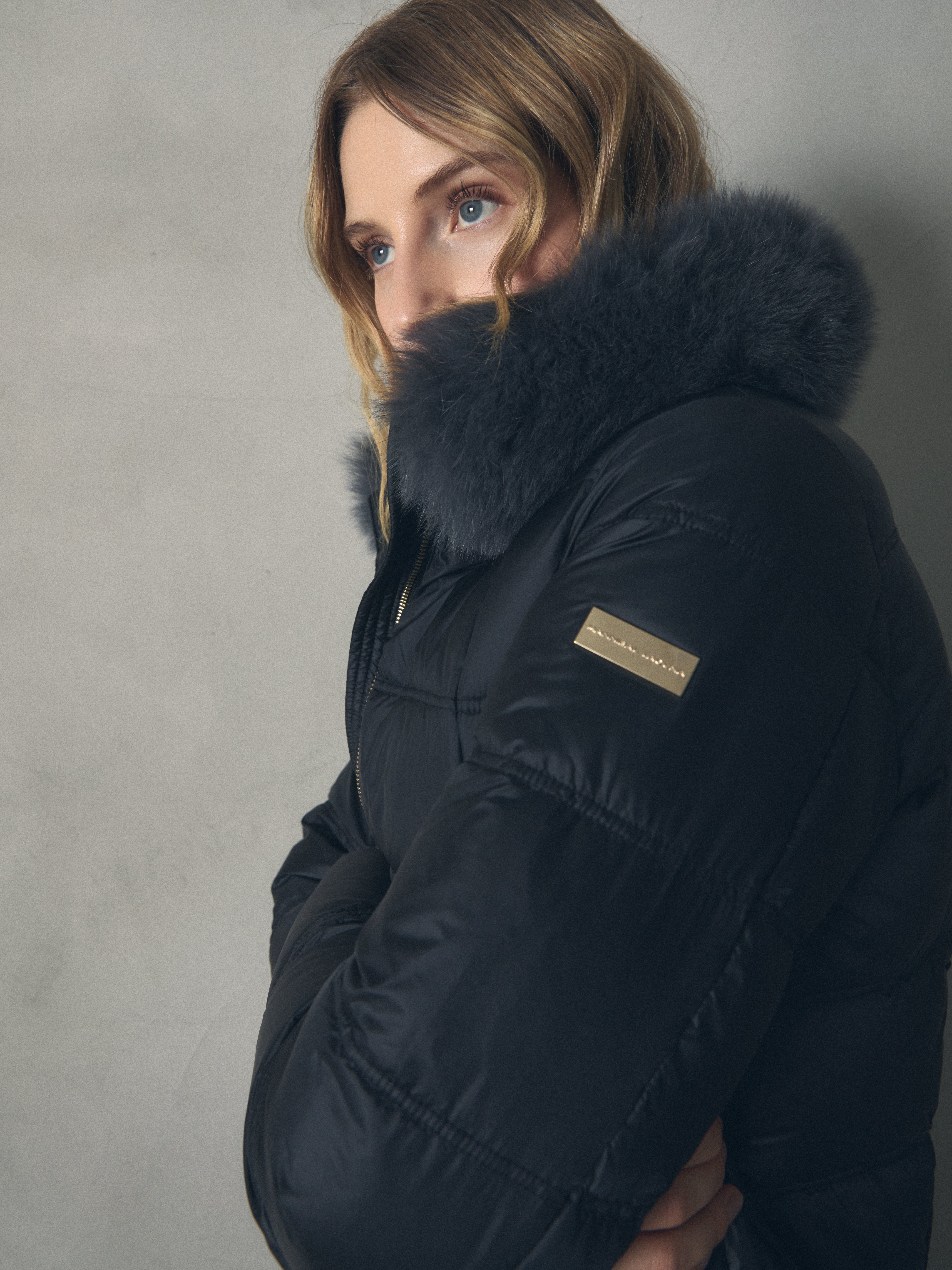 PLUMAS LARGO CUELLO PELO