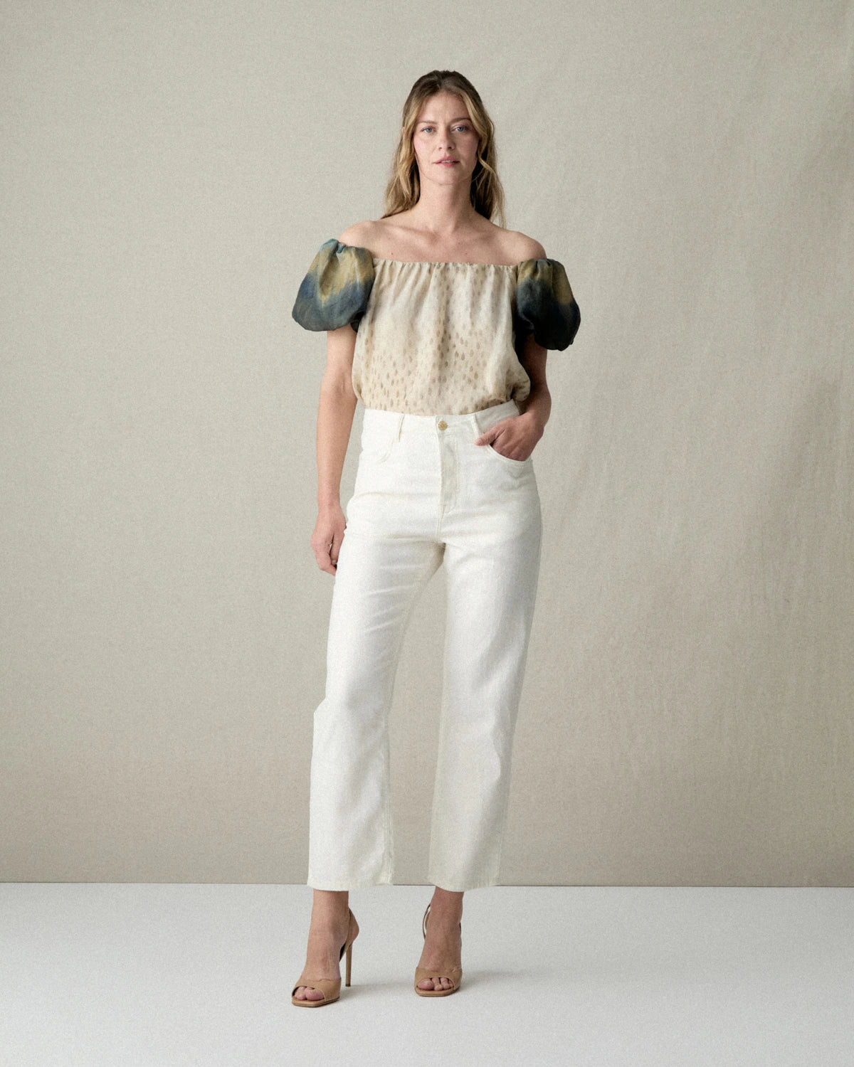 PANTALON 5 BOLSILLOS BRILLO