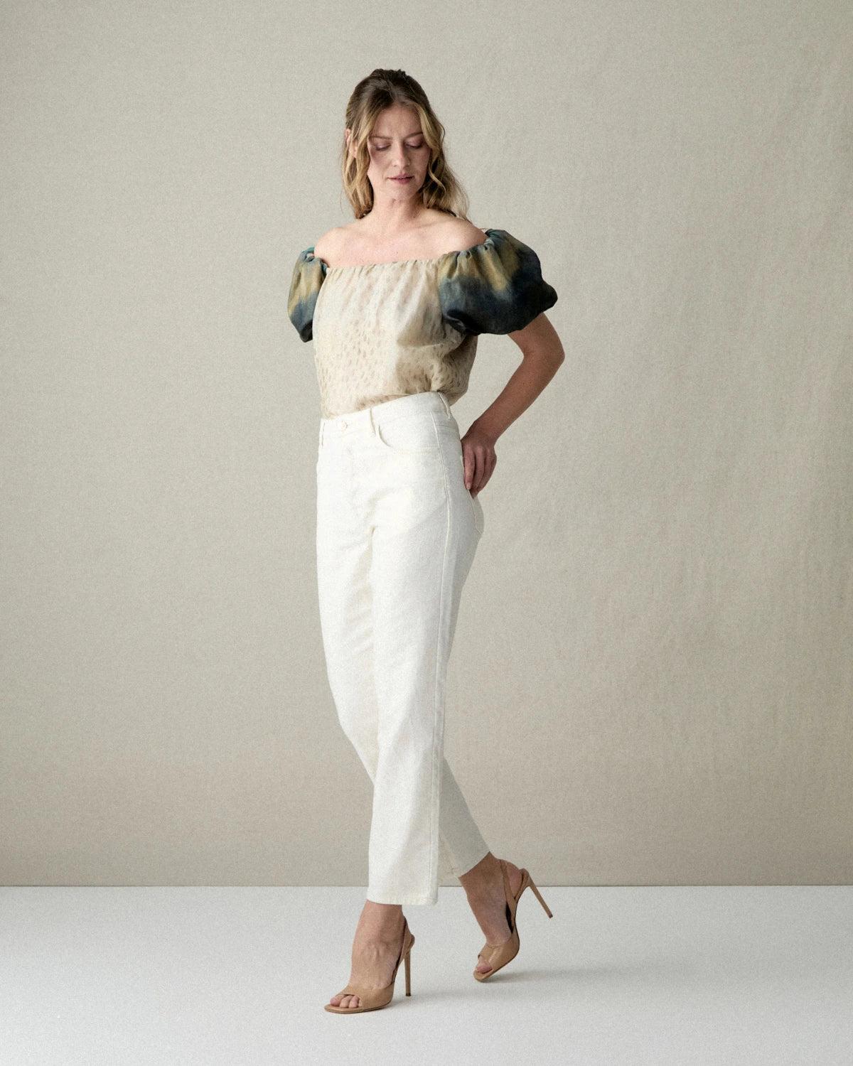 PANTALON 5 BOLSILLOS BRILLO