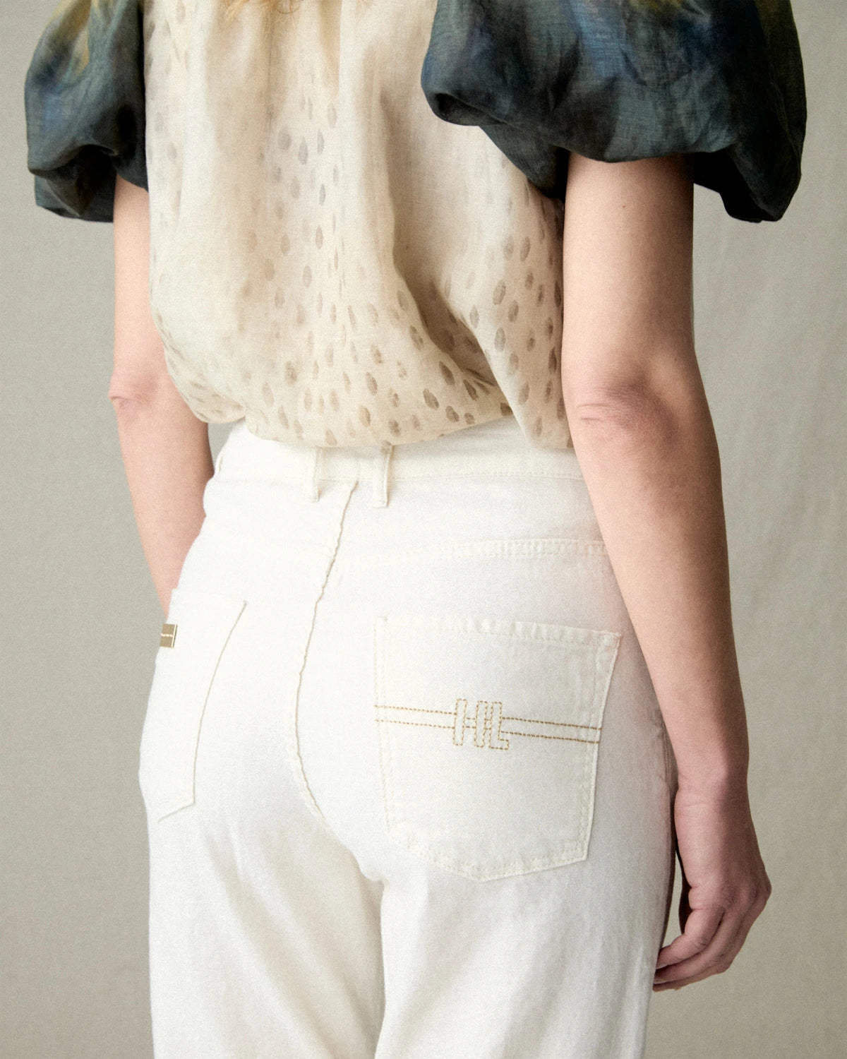 PANTALON 5 BOLSILLOS BRILLO