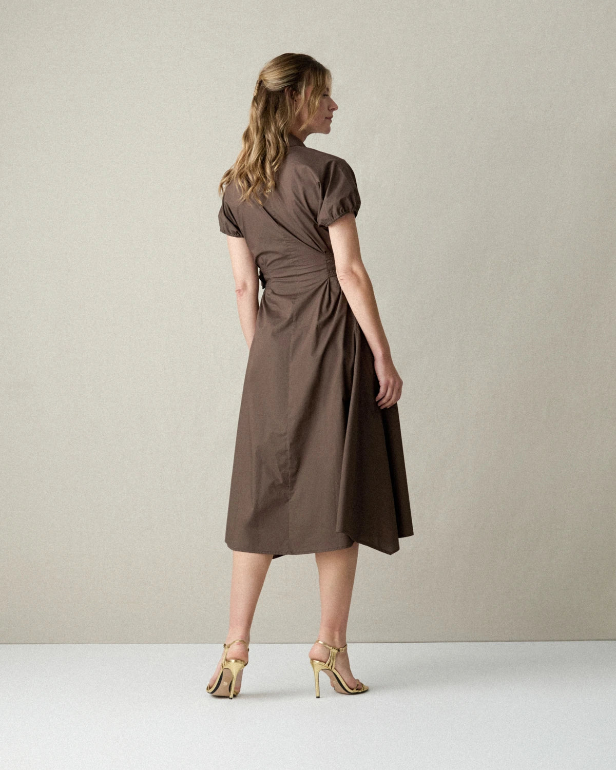 VESTIDO CAMISERO POPELIN