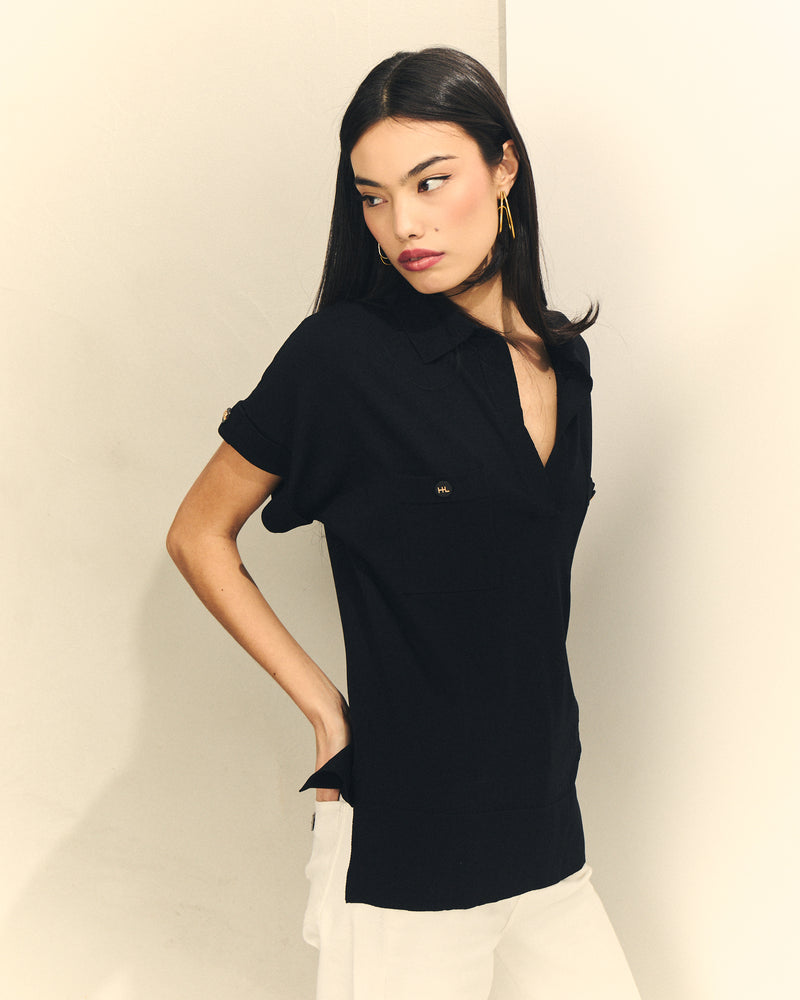 JERSEY MANGA CORTA CON BOLSILLOS