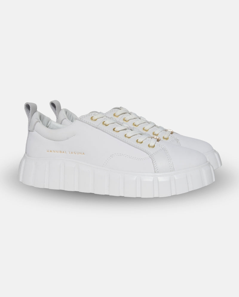 ZAPATILLA PIEL BLANCA