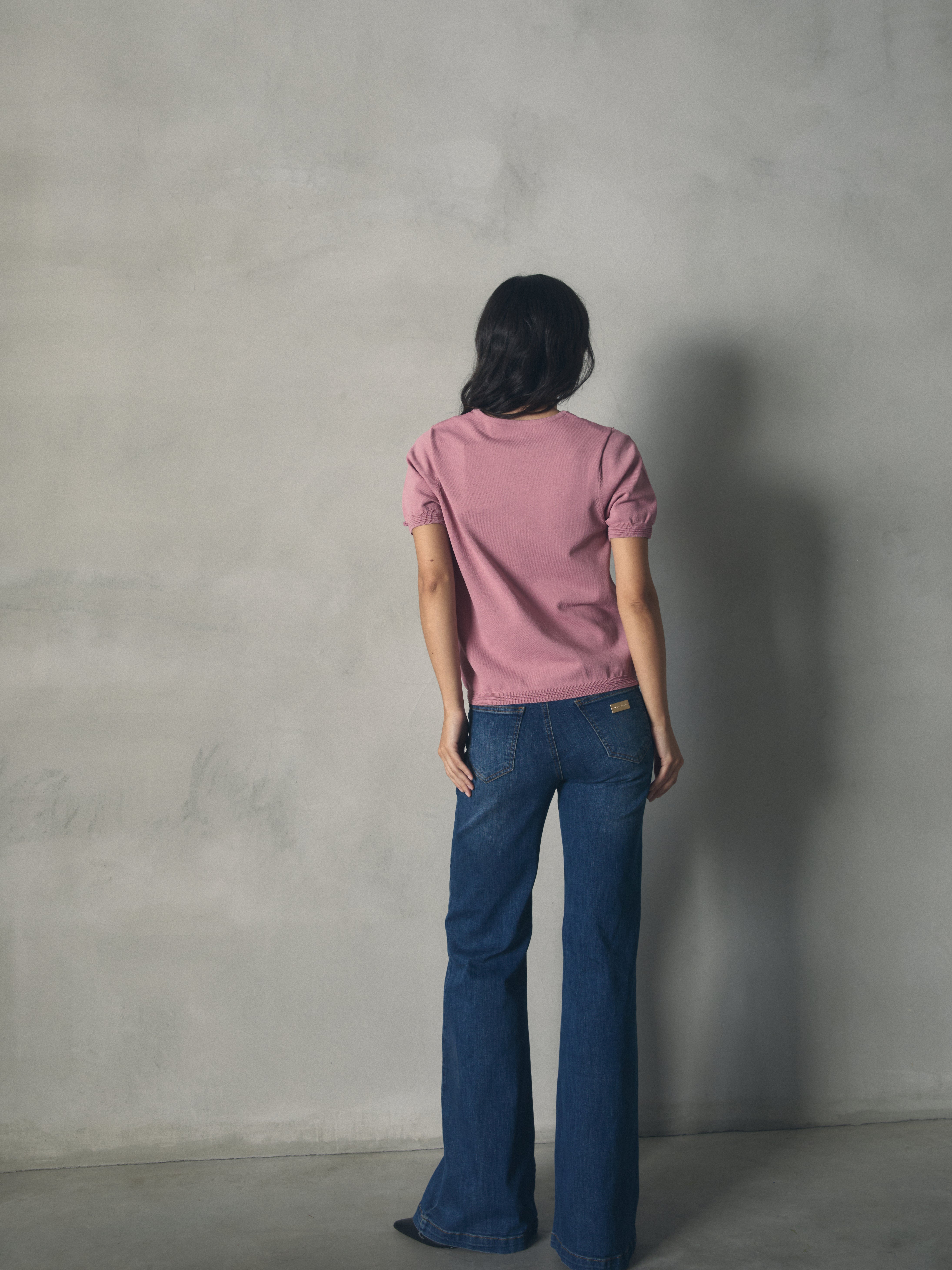 CAMISETA BASICA LOGO de mujer Hannibal Laguna Collection