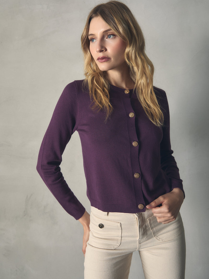 CHAQUETA BASICA PUNTO