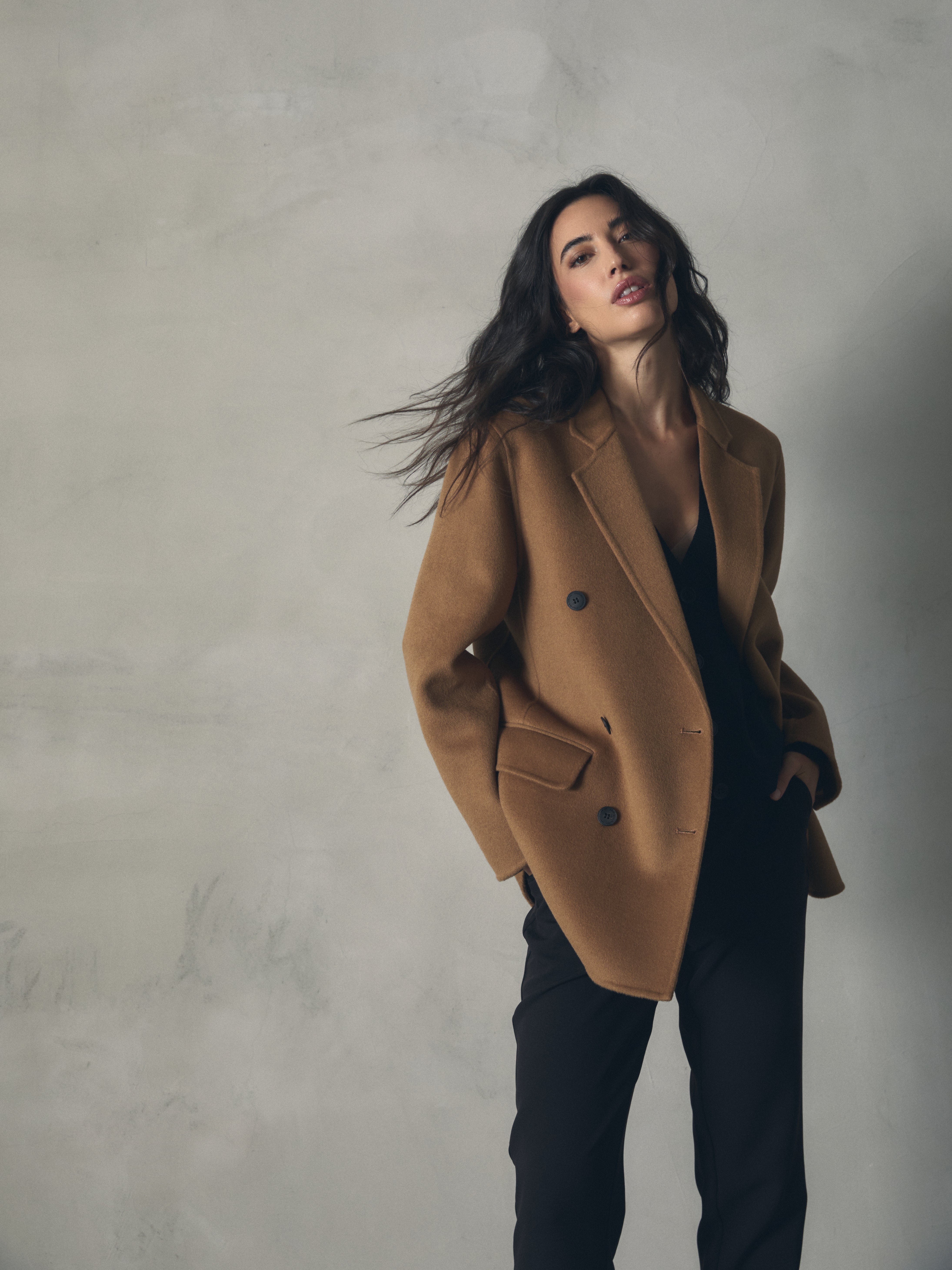 CHAQUETA CRUZADA HAND MADE de mujer Hannibal Laguna Collection