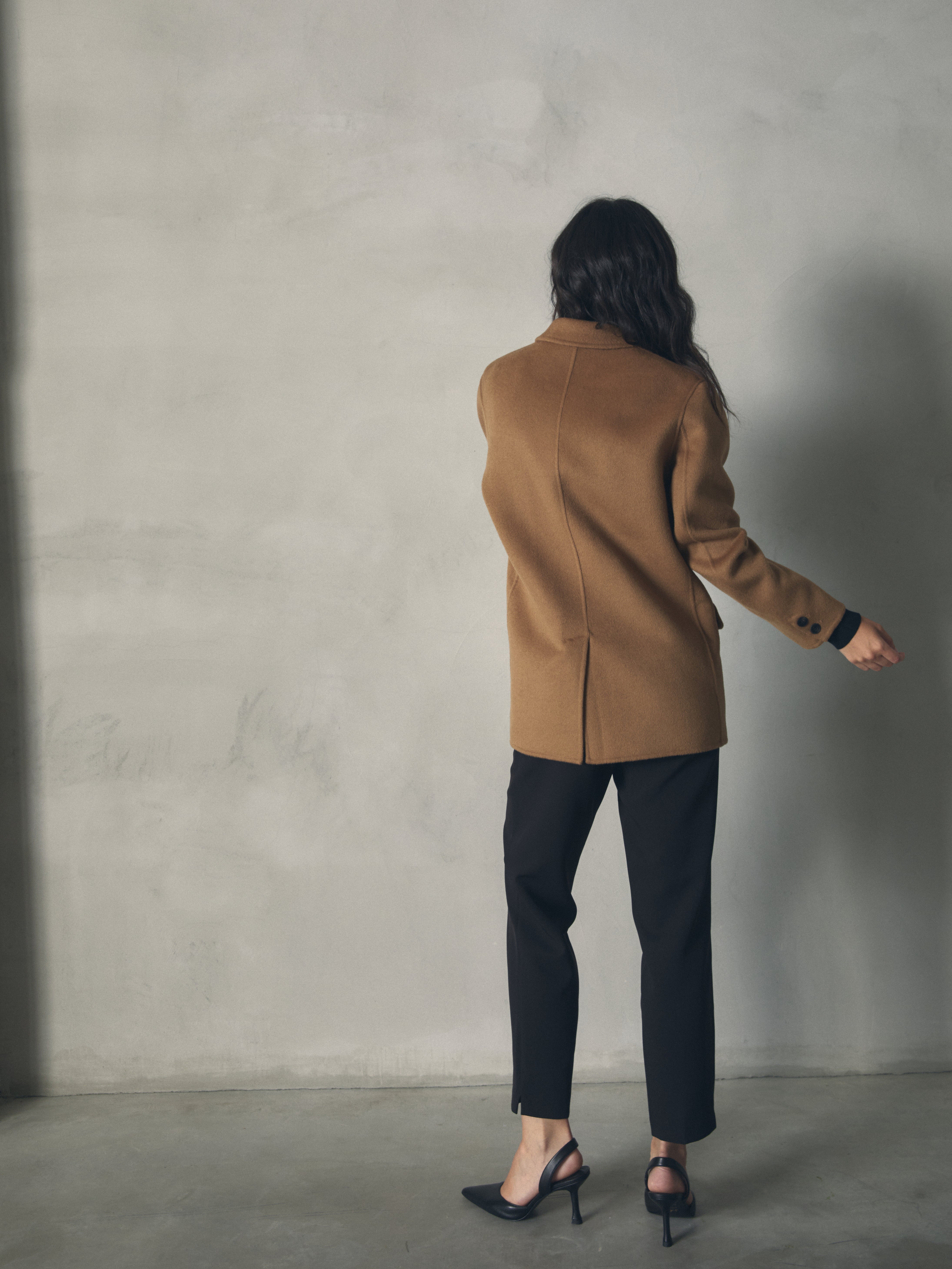 CHAQUETA CRUZADA HAND MADE de mujer Hannibal Laguna Collection