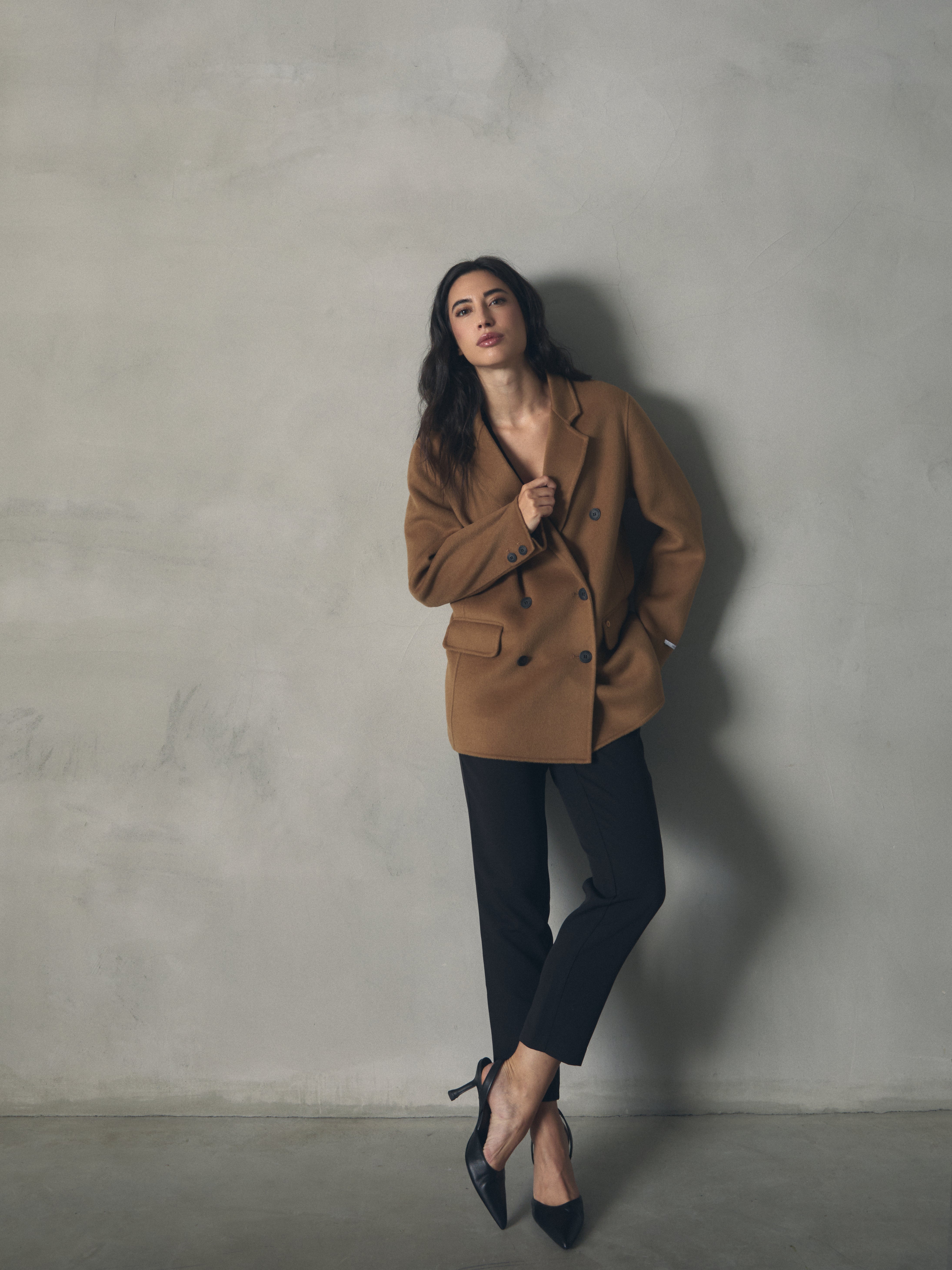 CHAQUETA CRUZADA HAND MADE de mujer Hannibal Laguna Collection