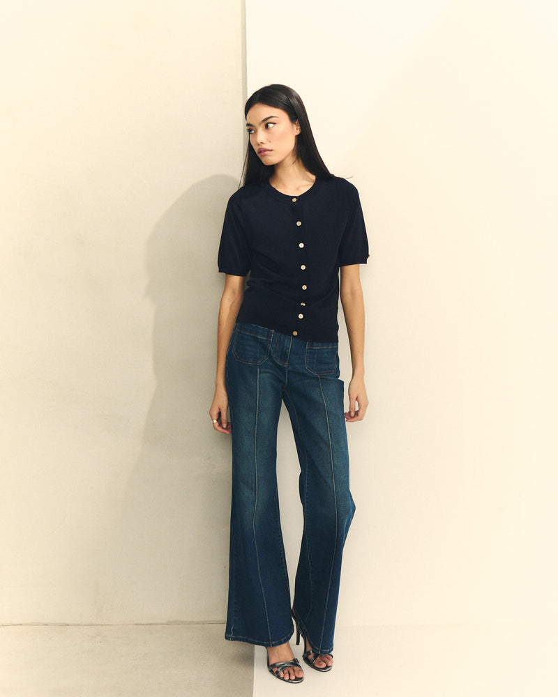 CHAQUETA PUNTO ABOTONADA