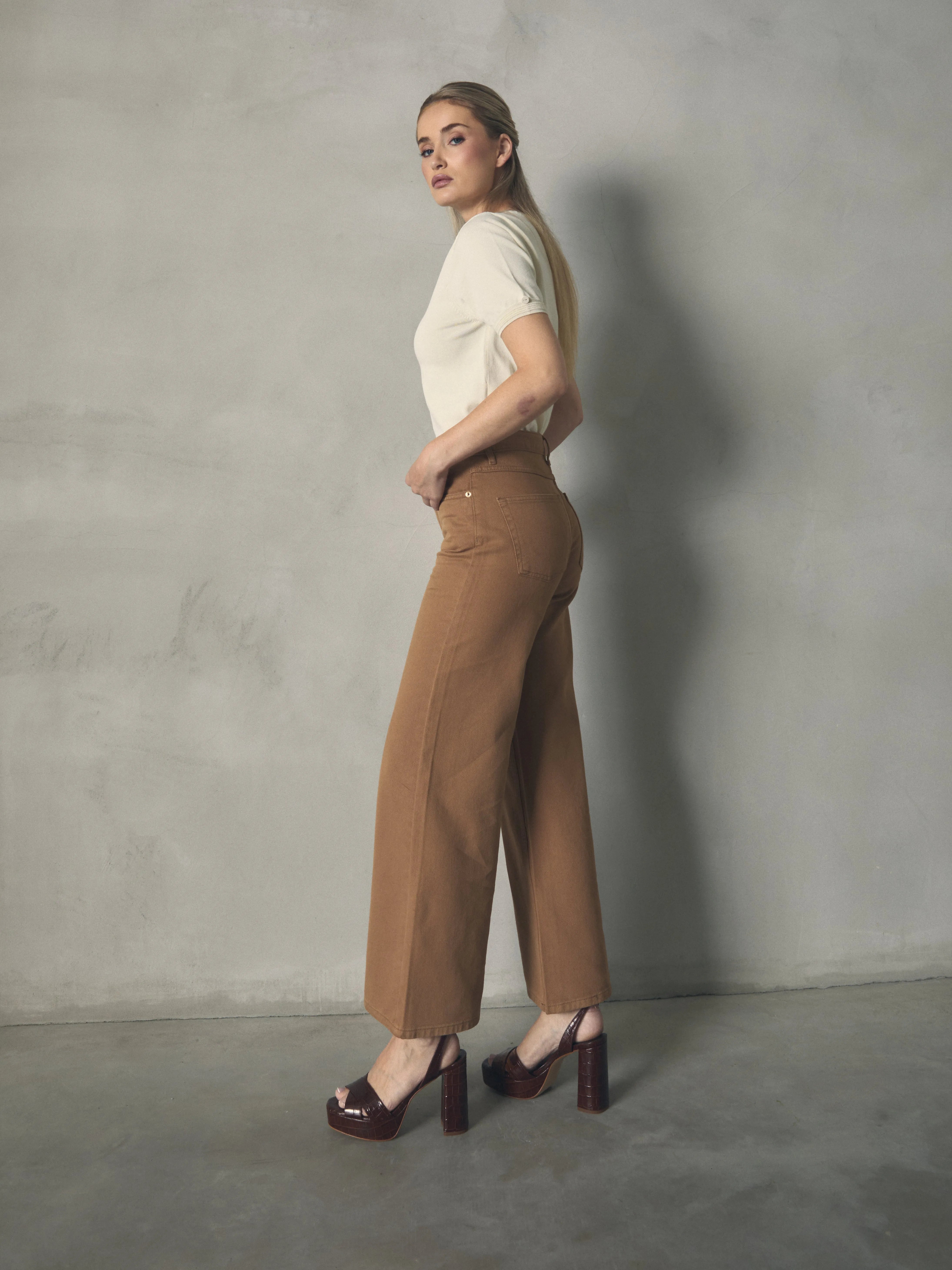 DENIM CAMPANA DESCOLORIDO de mujer Hannibal Laguna Collection