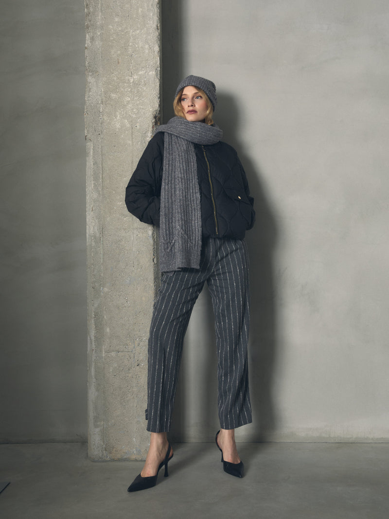 GORRO DE LANA CON LOGO