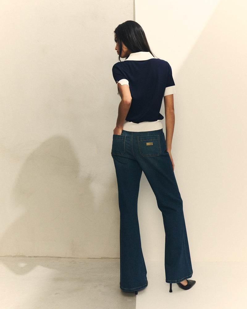 JERSEY BICOLOR DE MANGA CORTA