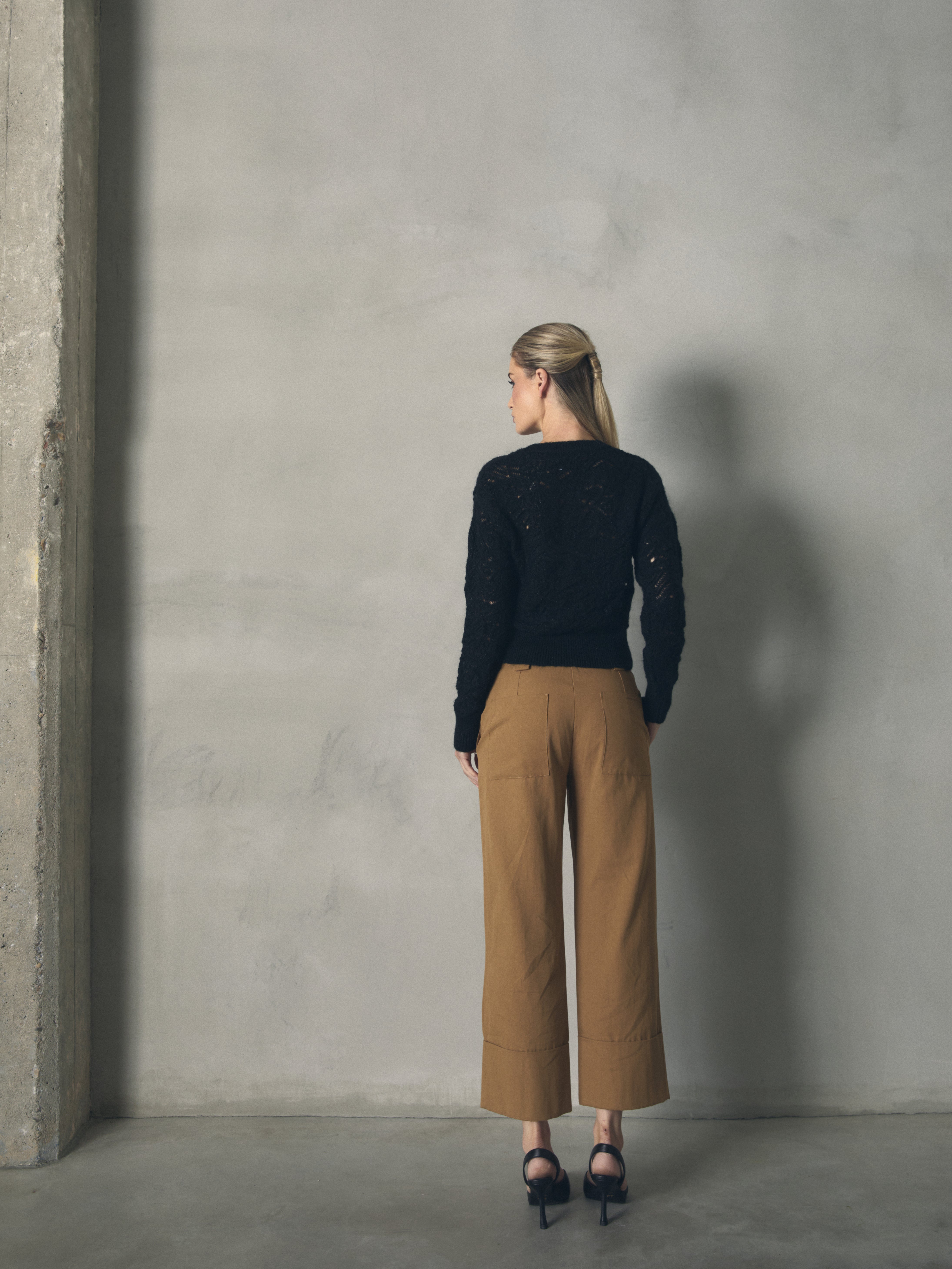 JERSEY CALADO DE MOHAIR CON LUREX de mujer Hannibal Laguna Collection