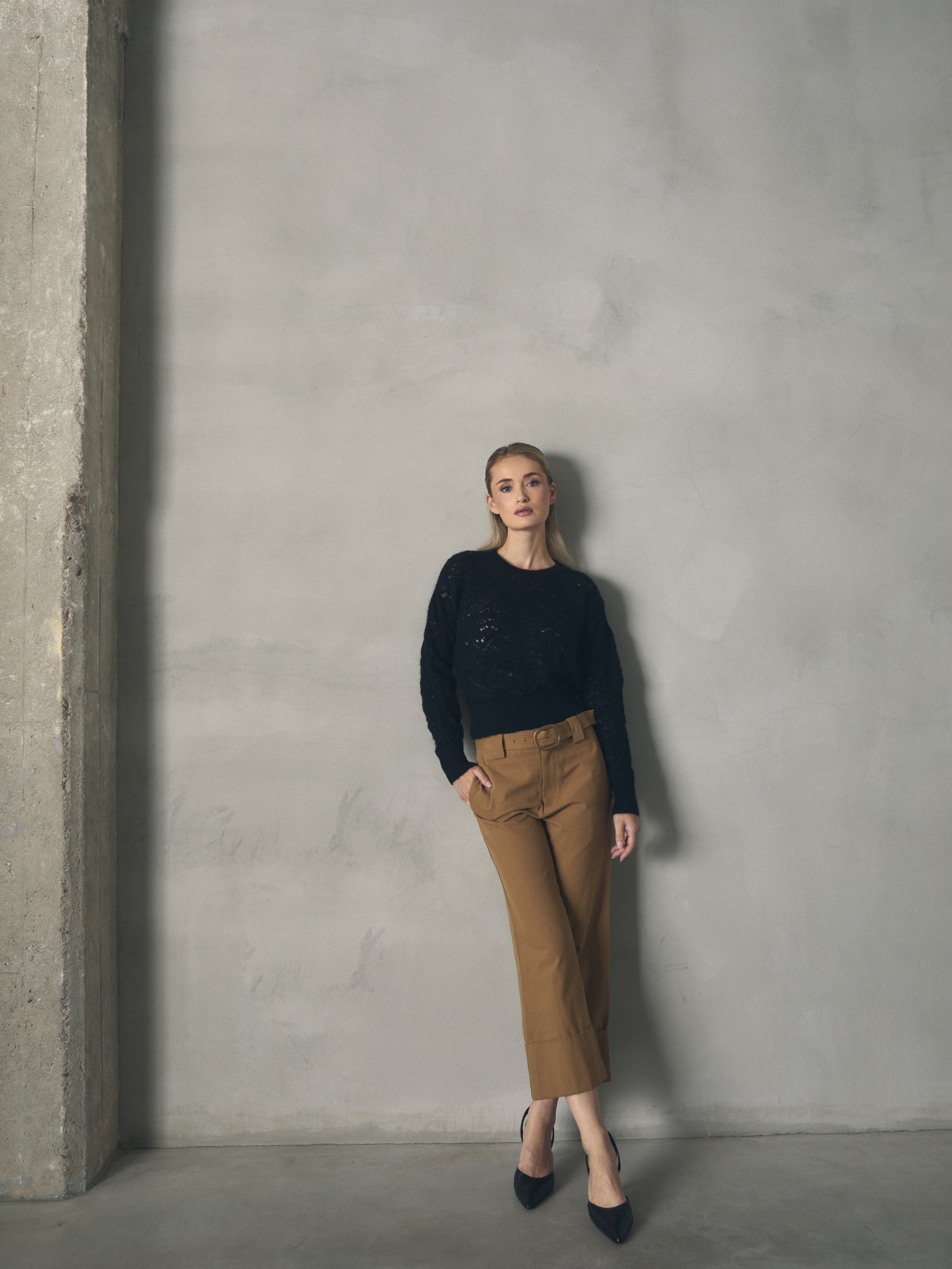 JERSEY CALADO DE MOHAIR CON LUREX de mujer Hannibal Laguna Collection