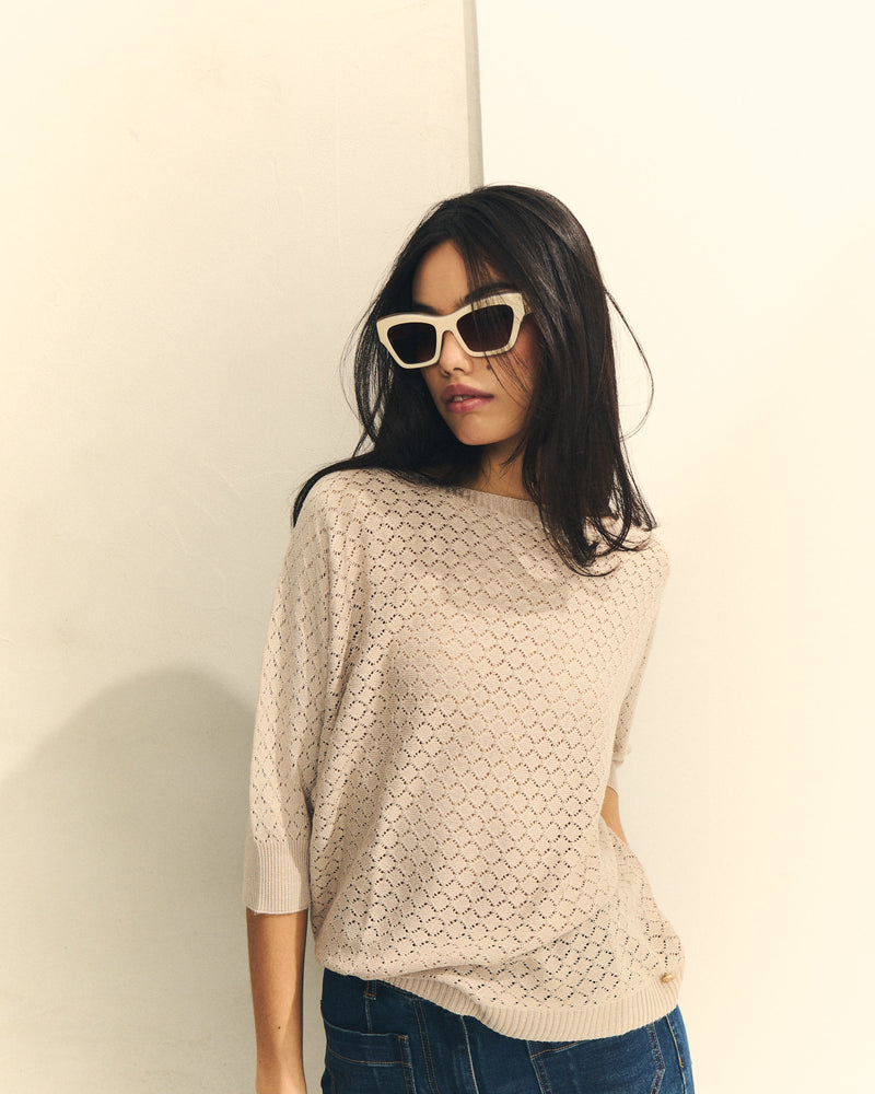 JERSEY CALADO MANGA 3/4