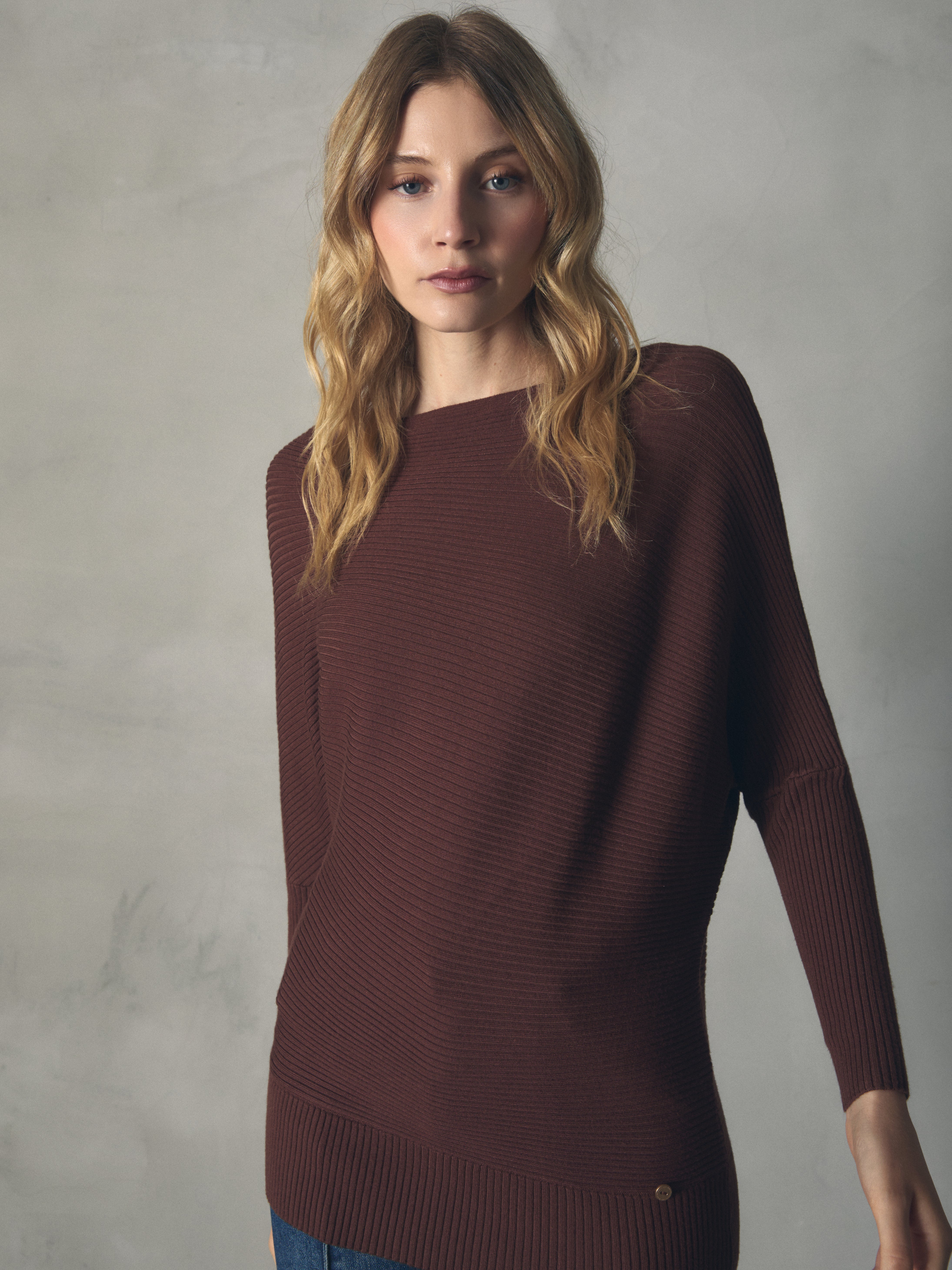 JERSEY PUNTO HOMBRO CAIDO de mujer Hannibal Laguna Collection