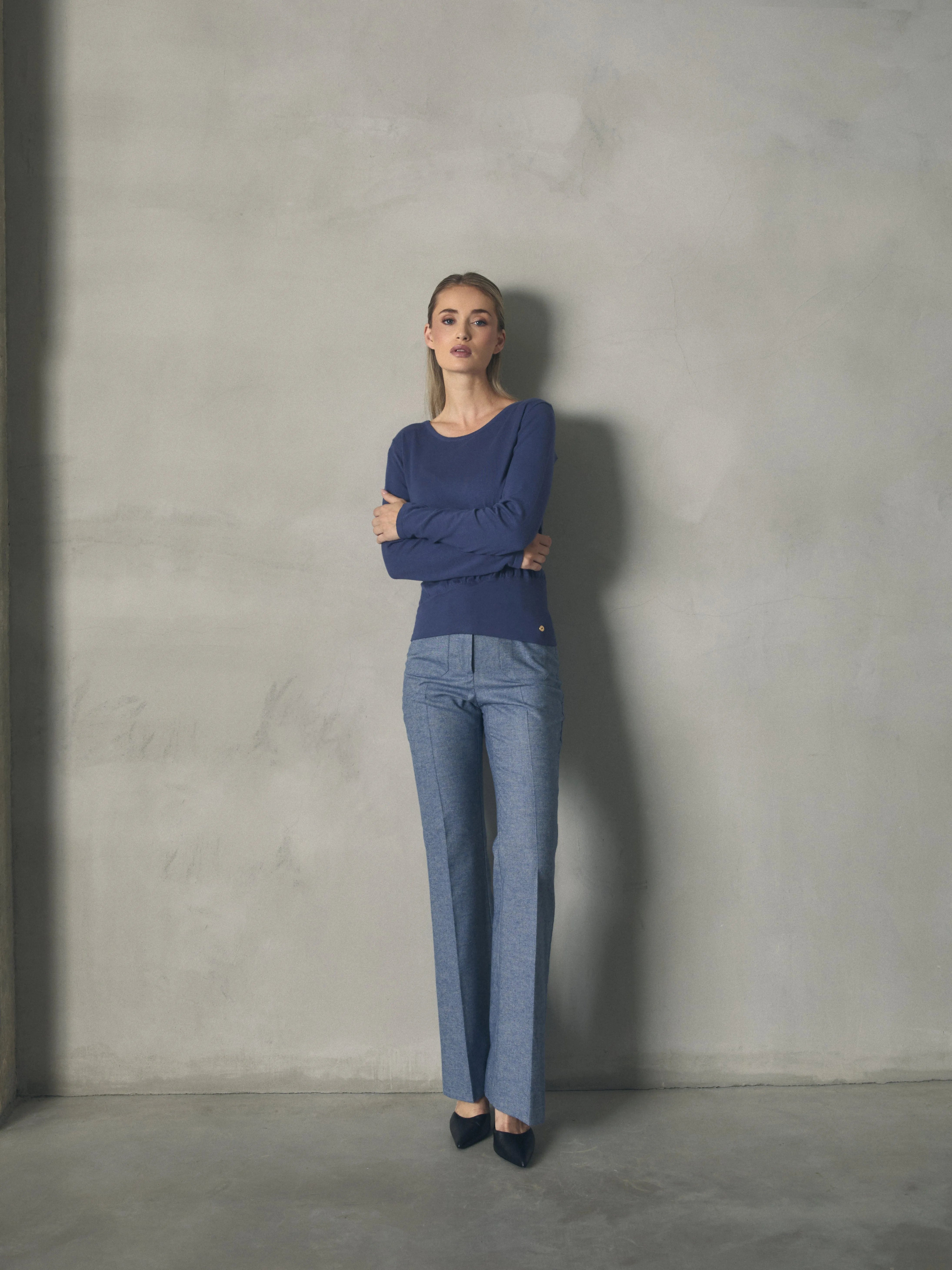 PANTALON DIAGONAL de mujer Hannibal Laguna Collection