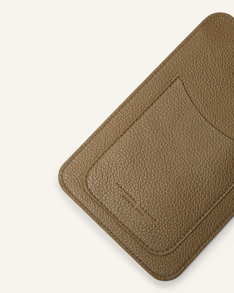 PORTA MOVIL PIEL BICOLOR