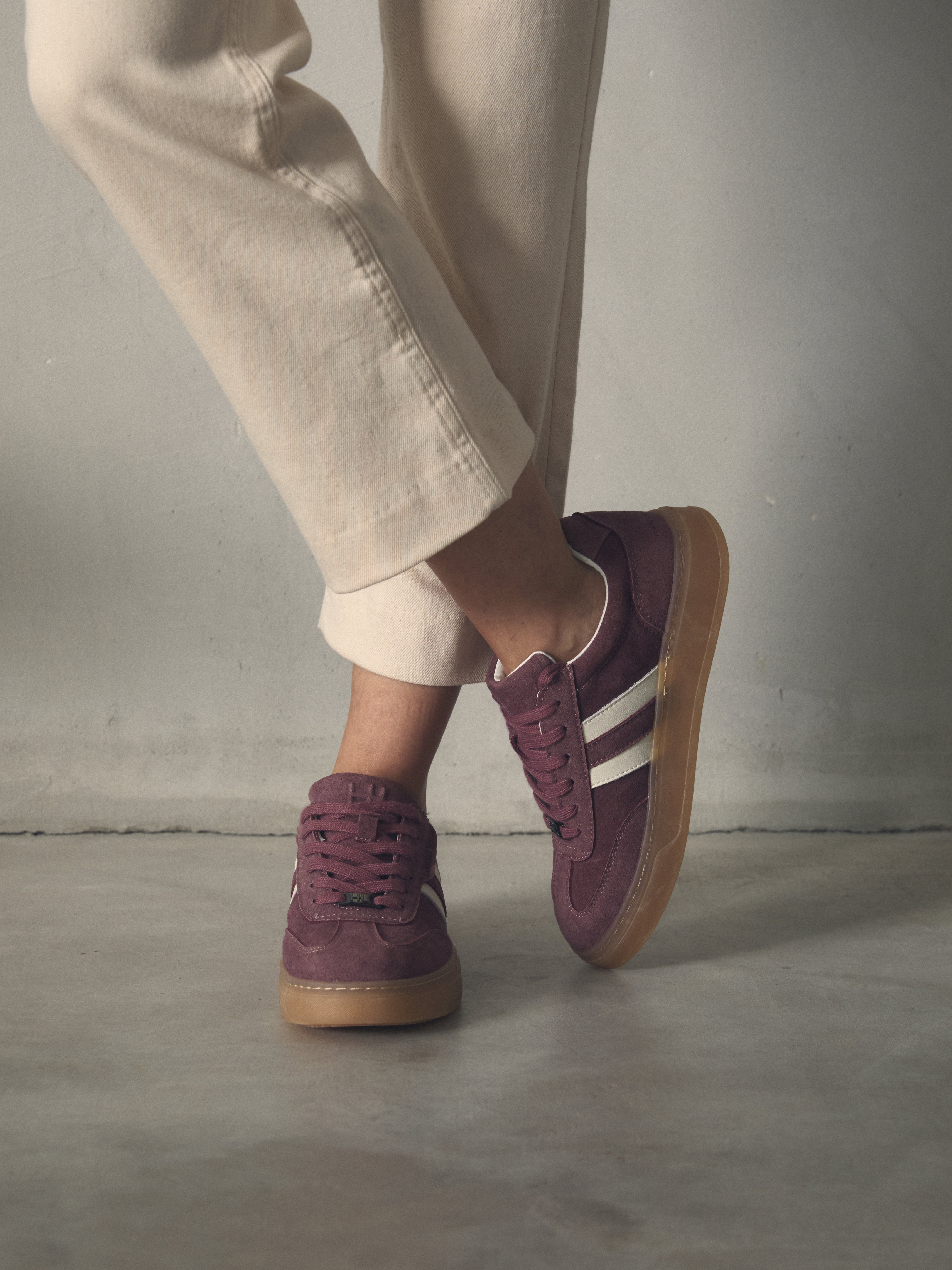 ZAPATILLA PIEL COMBINADA de mujer Hannibal Laguna Collection