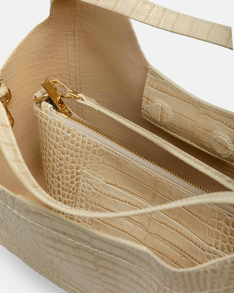 Bolso shopper 2 en 1 con bandolera
