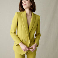 BLAZER SASTRE BOTON ORO