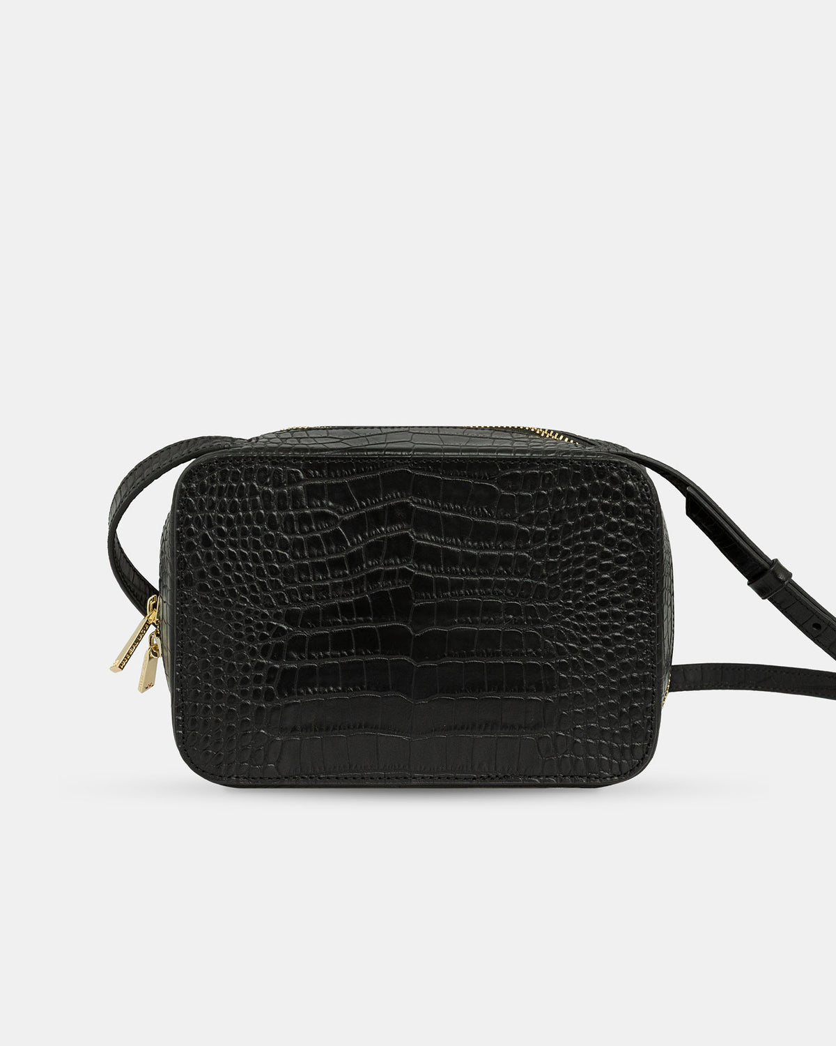 Bolso pequeño de piel con asa larga