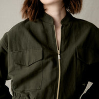 BOMBER COLOR KHAKI