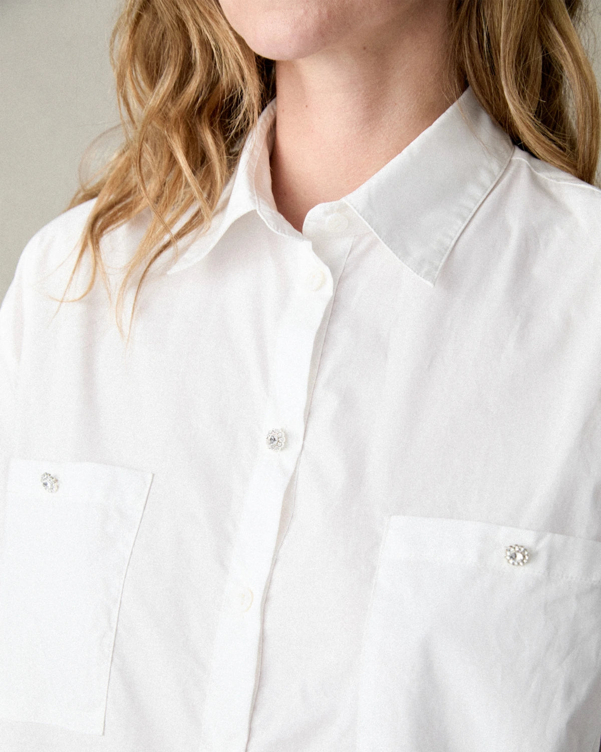 CAMISA POPELIN BOTON JOYA