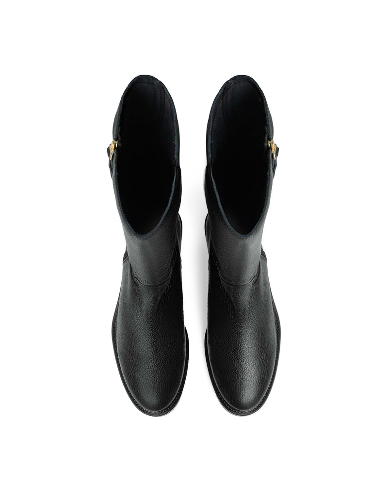 Bota alta de mujer 100% piel