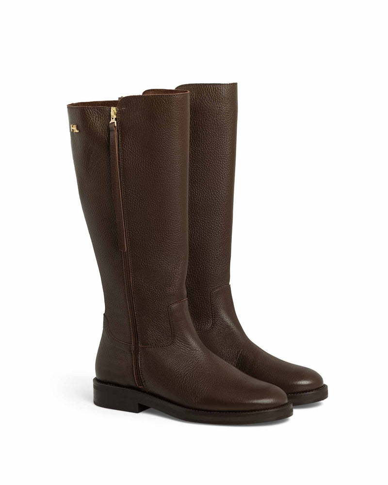 Bota alta de mujer 100% piel