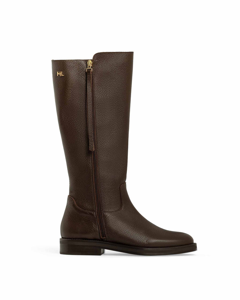Bota alta de mujer 100% piel