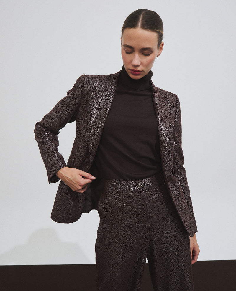 Chaqueta de mujer de encaje