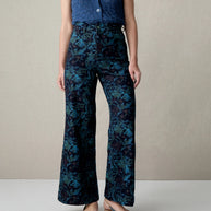 PANTALON DENIM ESTAMPADO