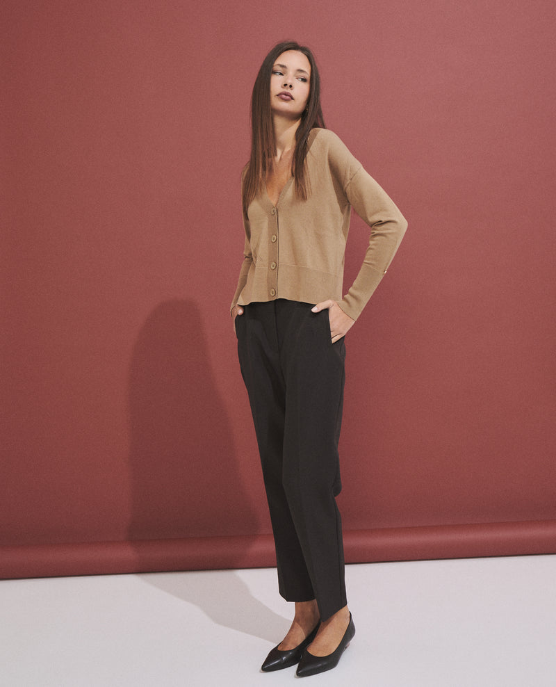 Pantalón de mujer de corte slim