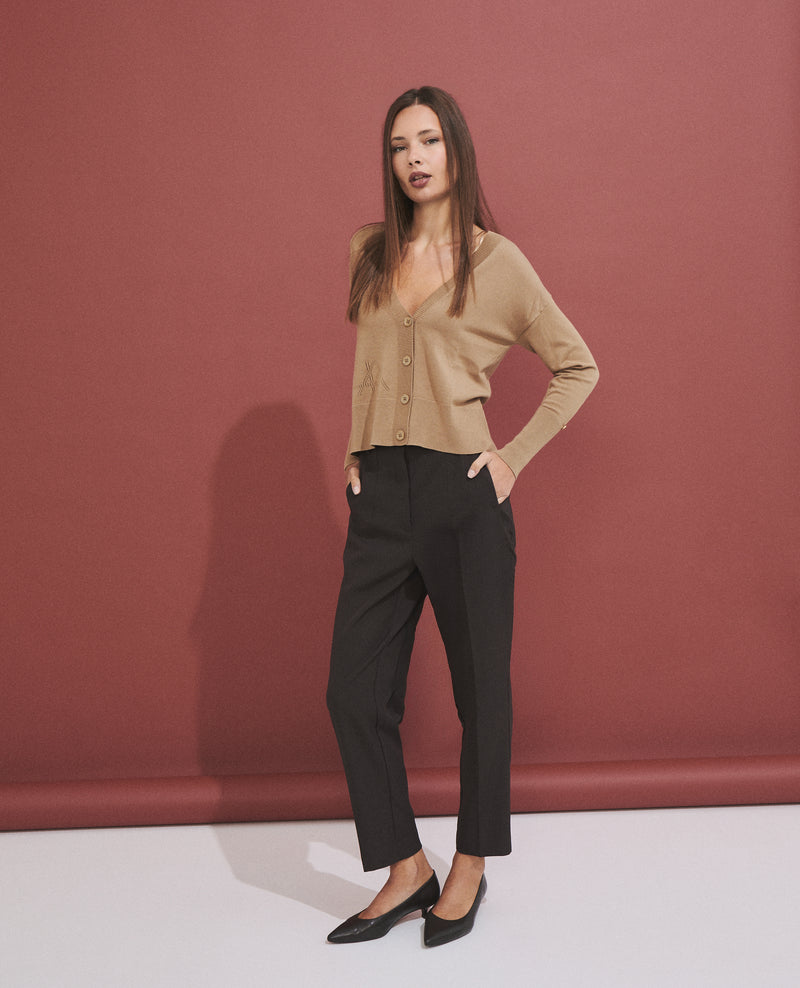 Pantalón de mujer de corte slim