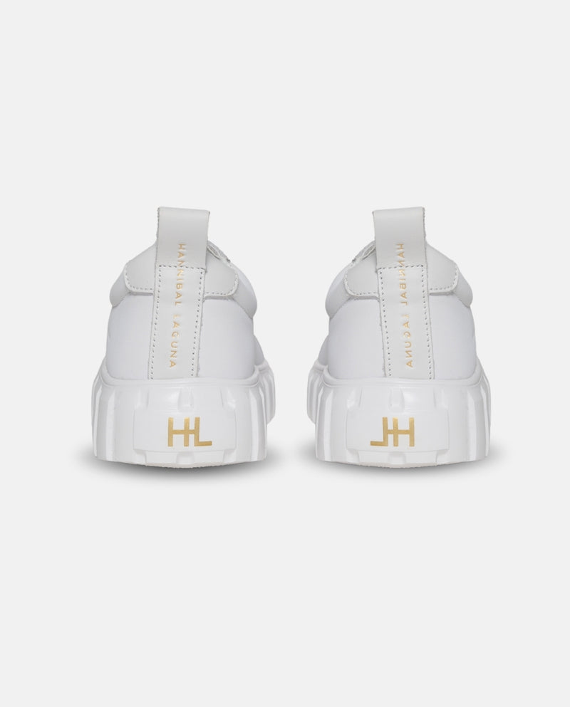 ZAPATILLA PIEL BLANCA