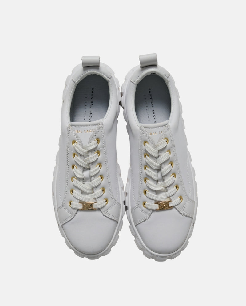 ZAPATILLA PIEL BLANCA