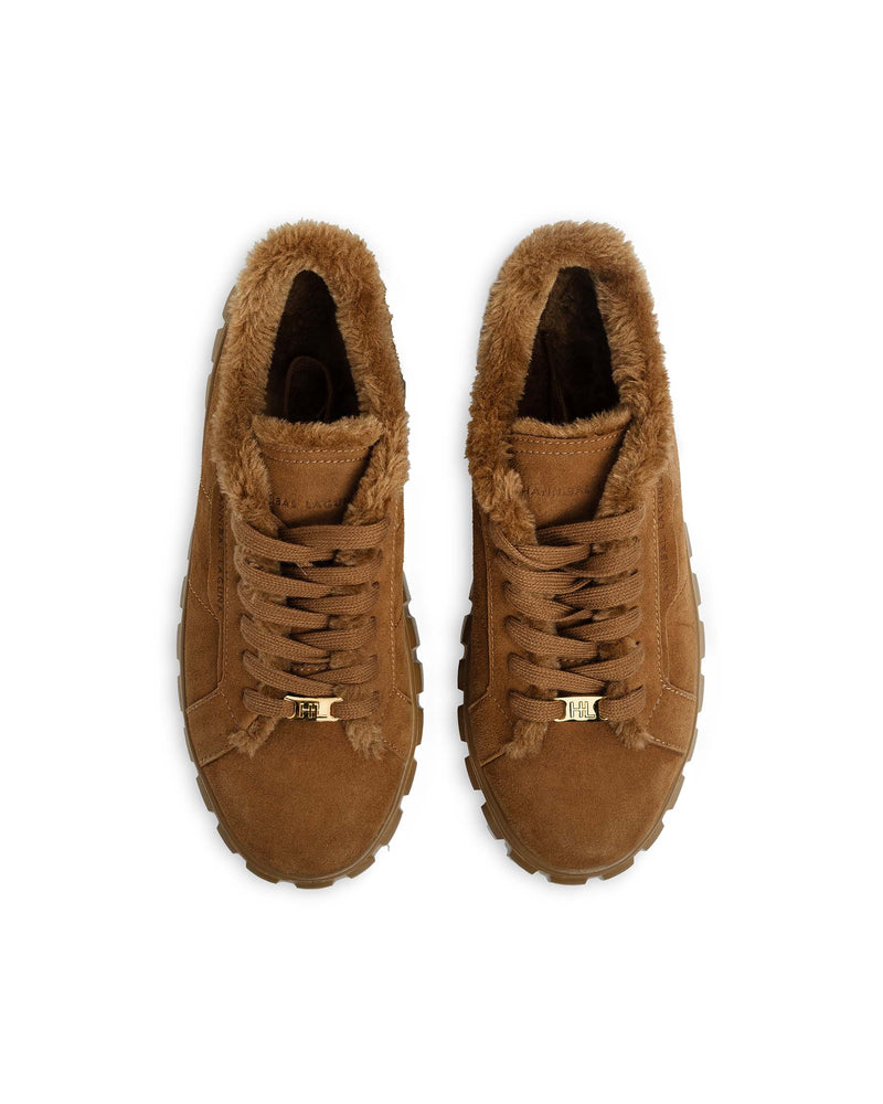 Zapatillas deportivas de mujer de ante