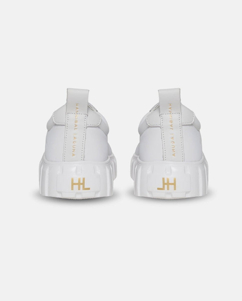 ZAPATILLA PIEL BLANCA