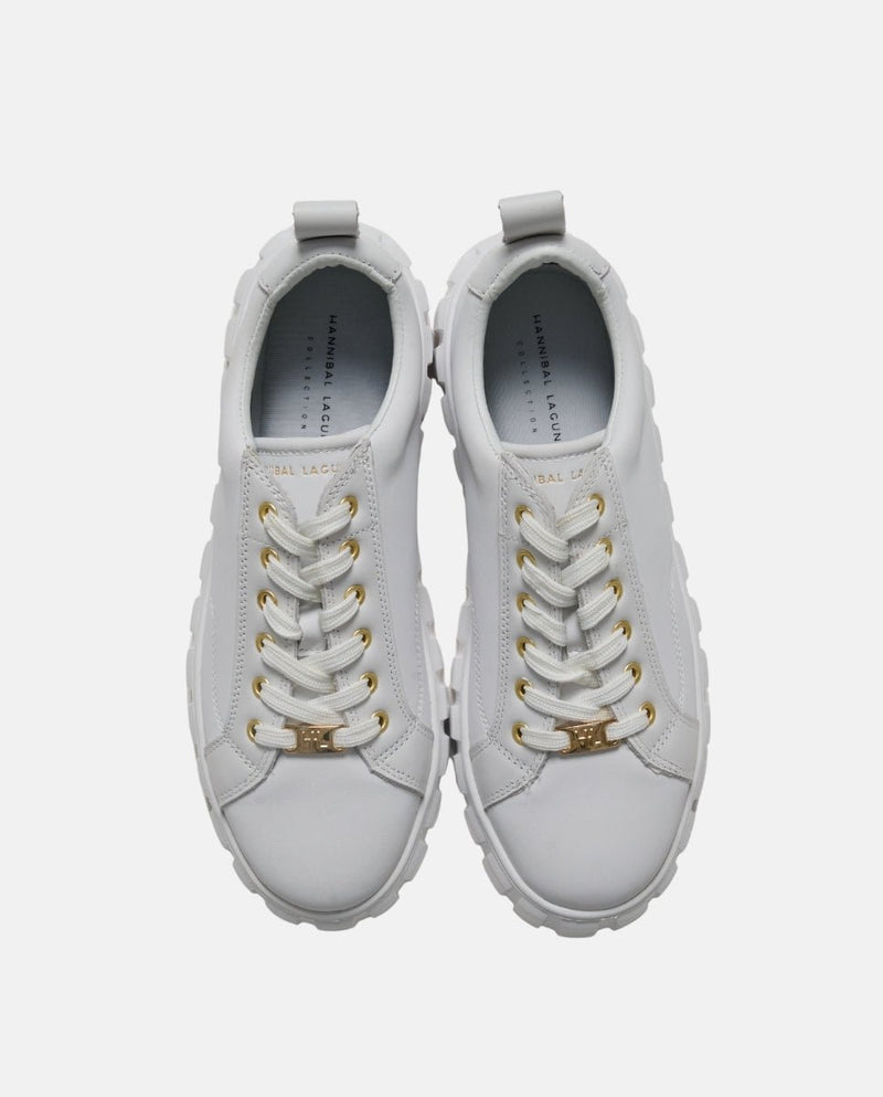 ZAPATILLA PIEL BLANCA