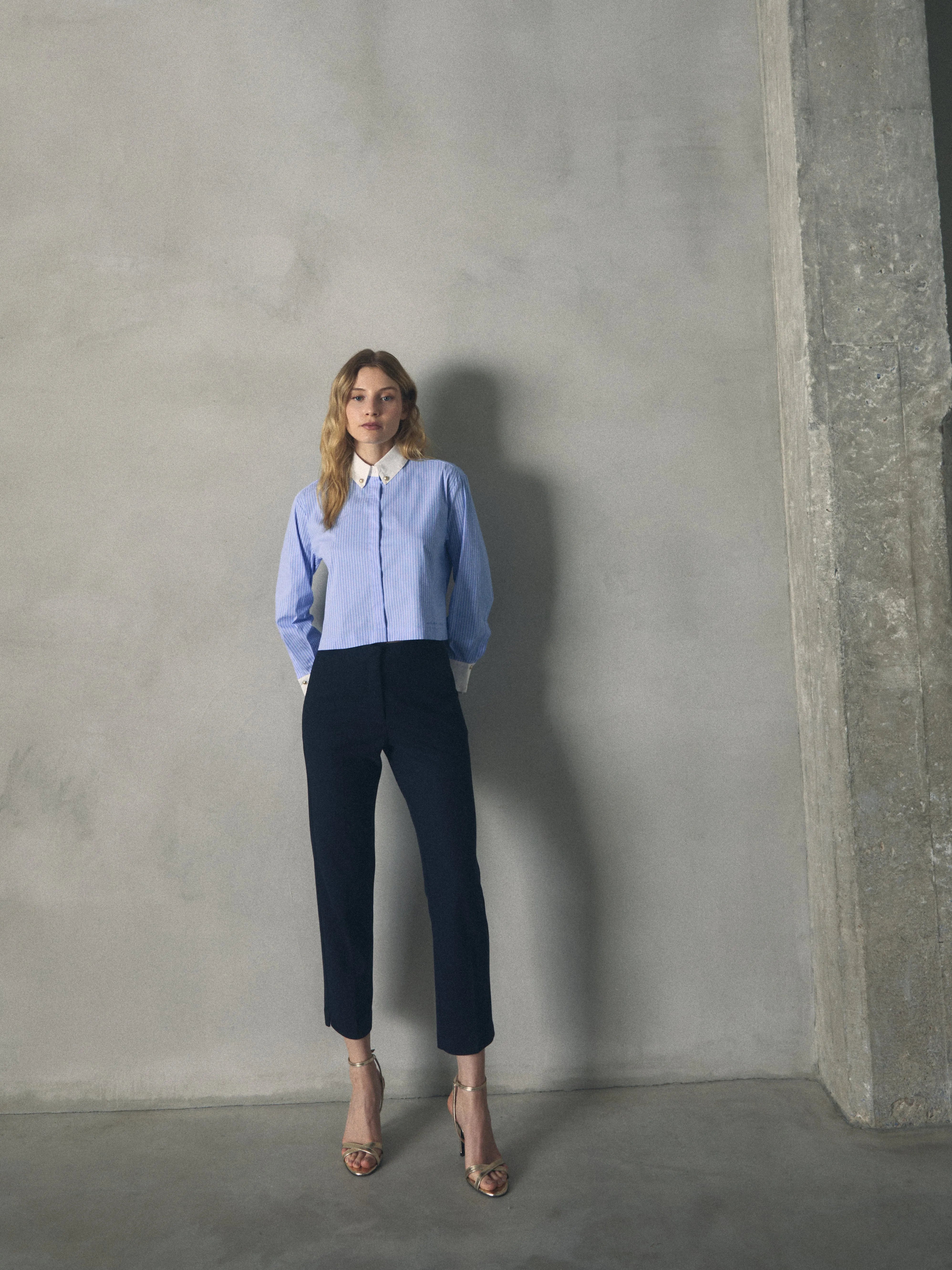 BLUSA RAYAS de mujer Hannibal Laguna Collection