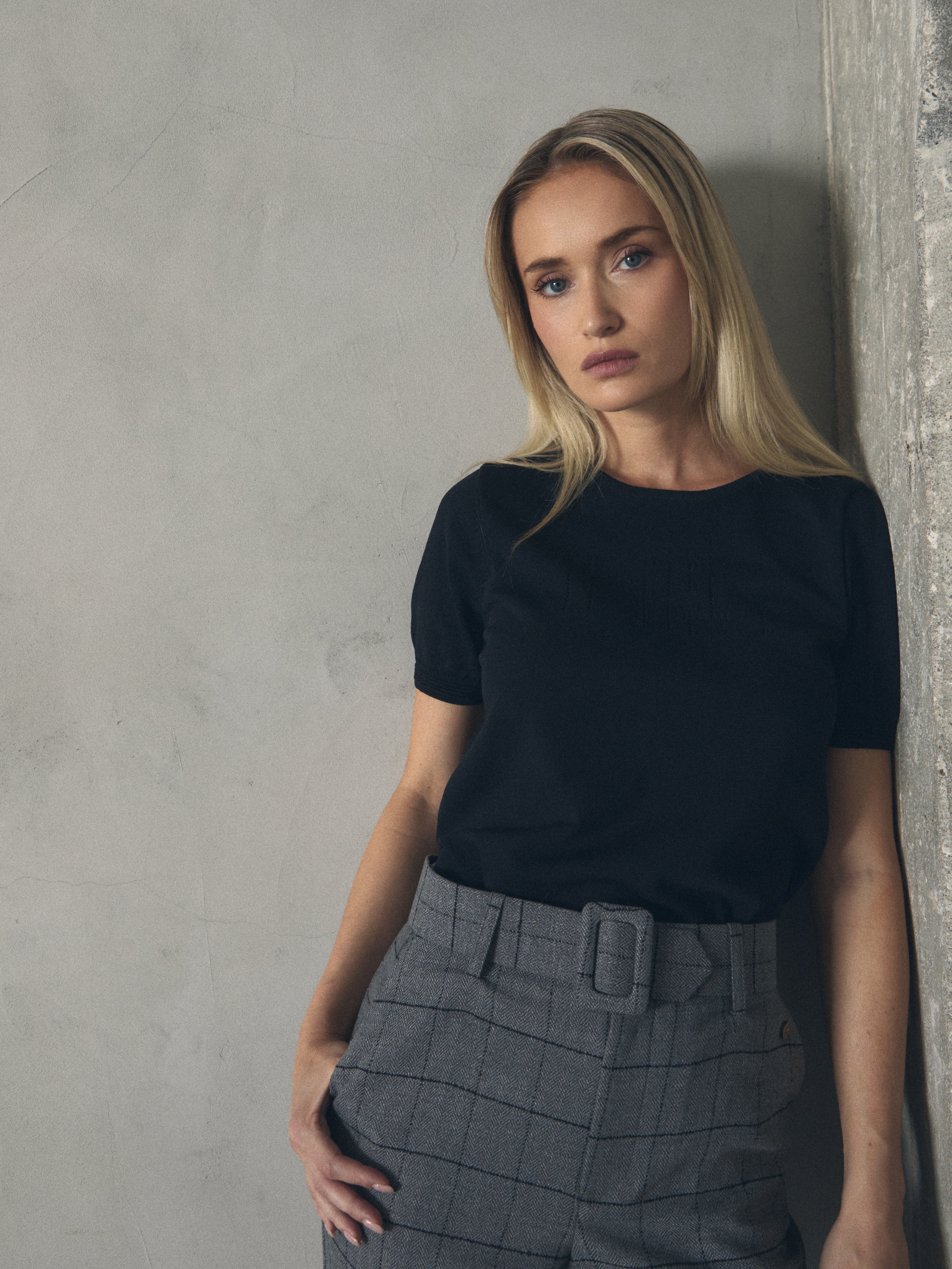 CAMISETA BASICA LOGO de mujer Hannibal Laguna Collection