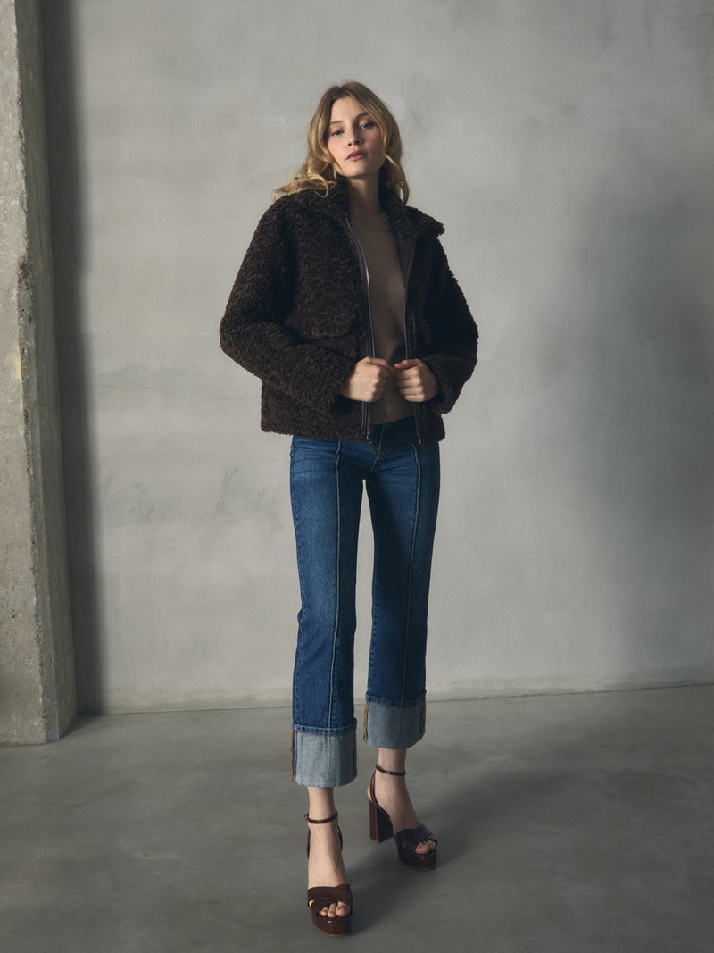 CAZADORA CORTA BOLSILLOS GRANDES