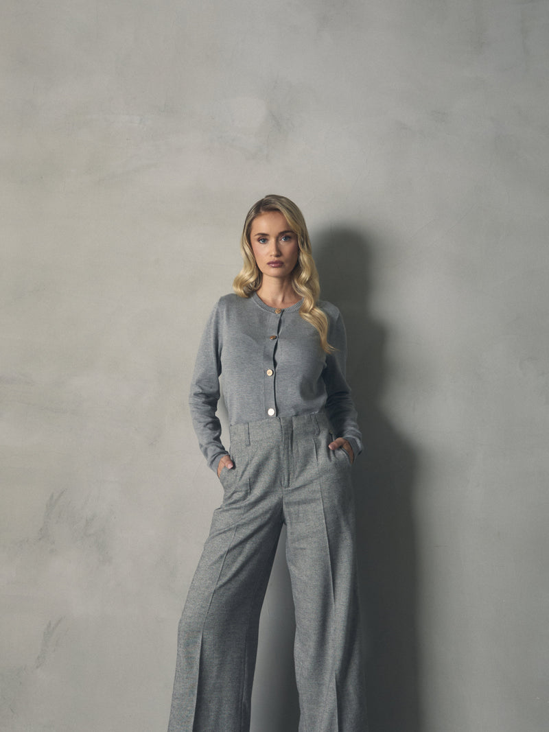 CHAQUETA BASICA PUNTO