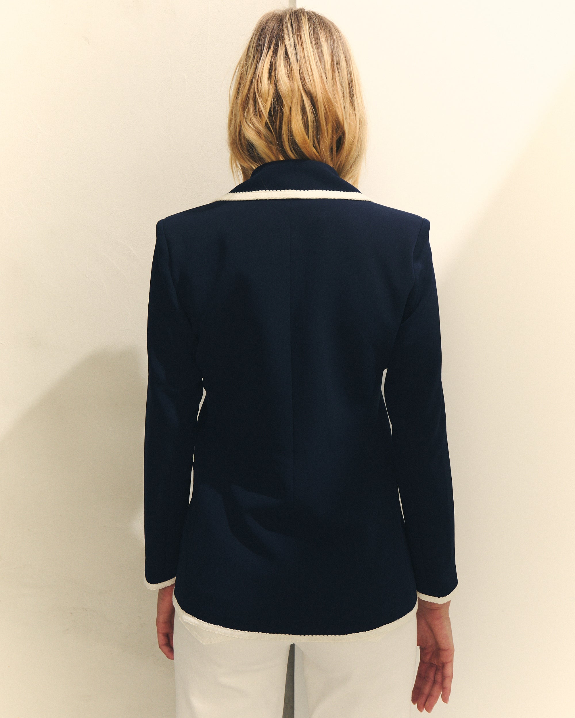 CHAQUETA CRUZADA MARINERA de mujer Hannibal Laguna Collection