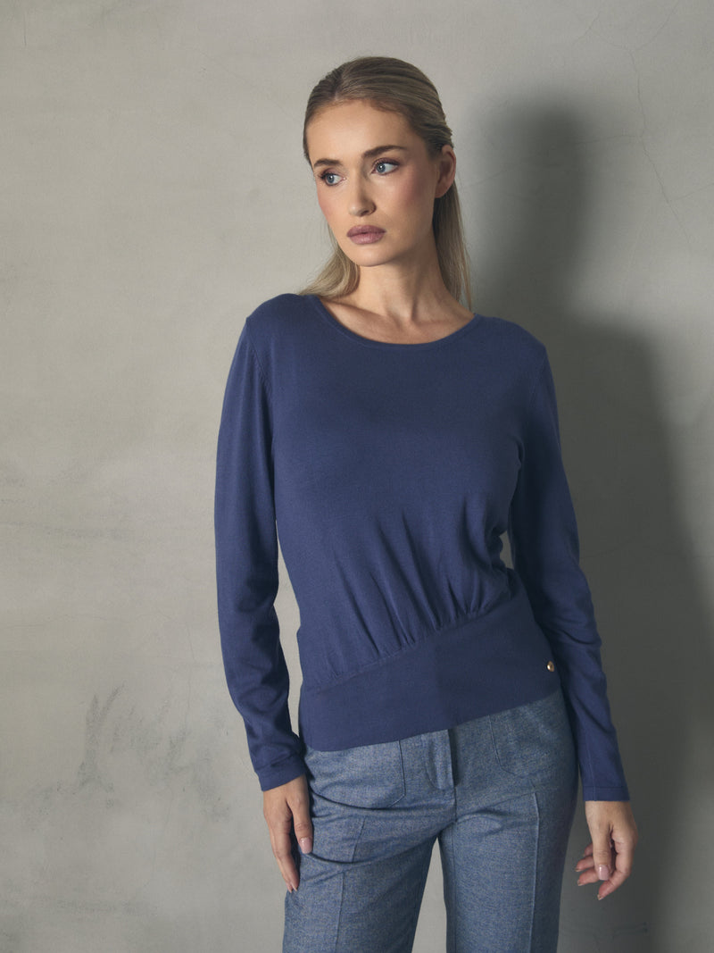 JERSEY BASICO DETALLE FRUNCE DELANTERO