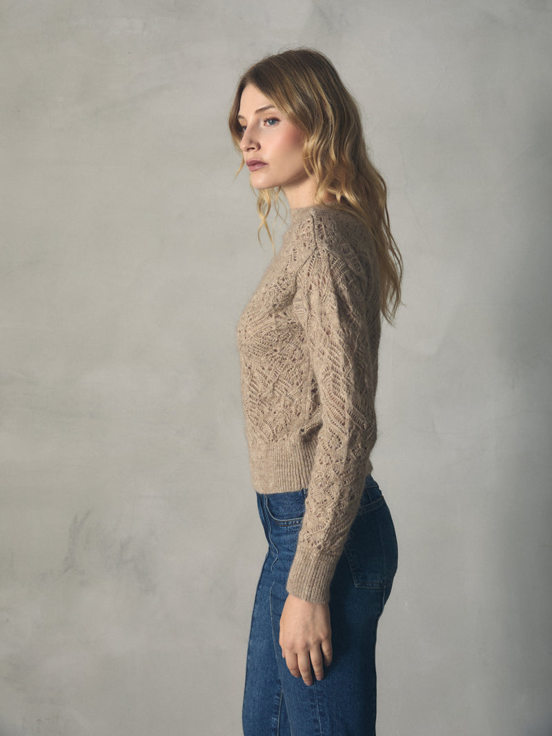 JERSEY CALADO DE MOHAIR CON LUREX