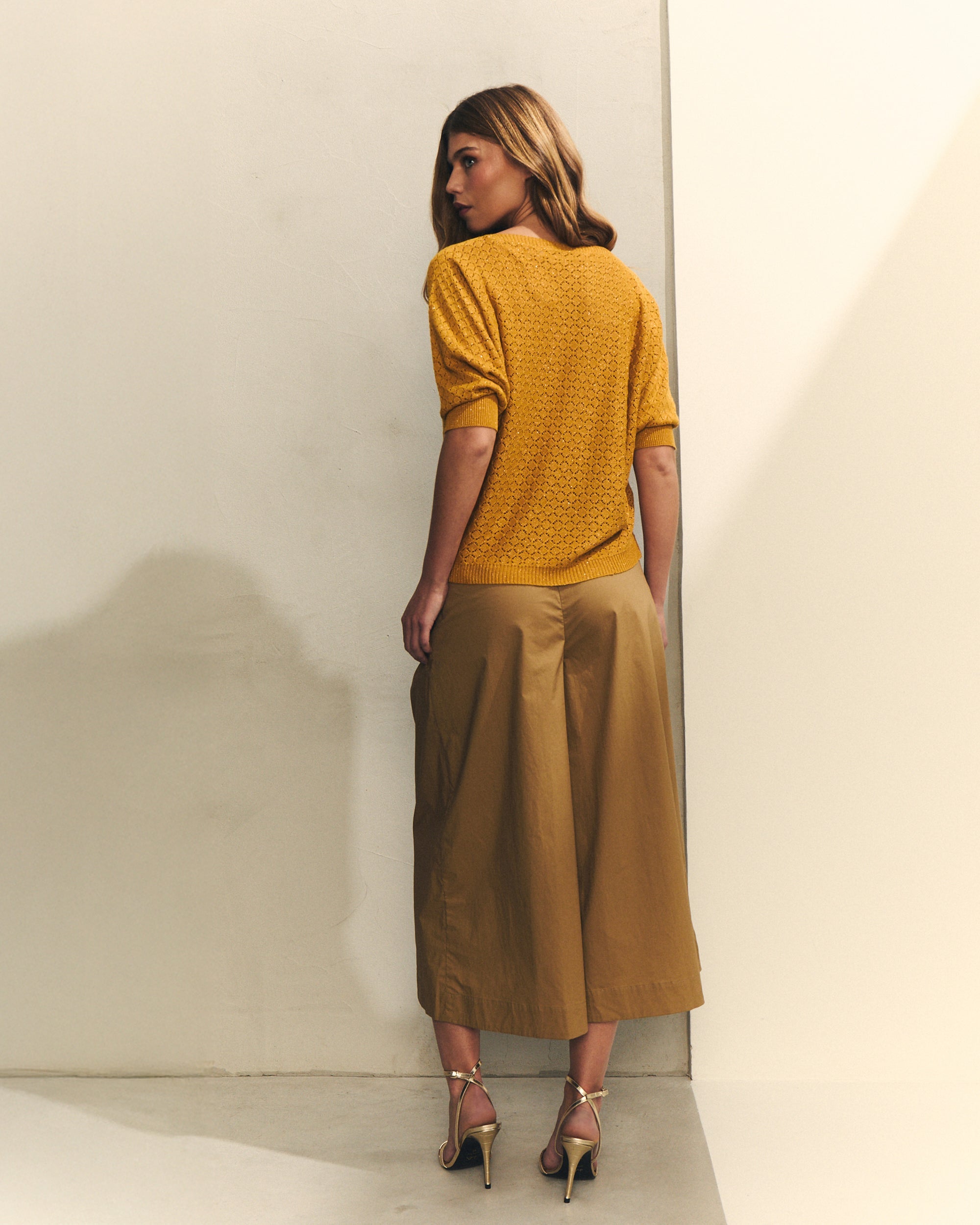 JERSEY CALADO MANGA 3/4 de mujer Hannibal Laguna Collection